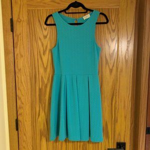 Turquoise dress